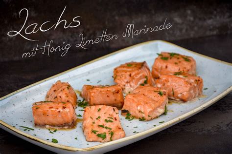 Gegrillter Lachs mit Honig-Limetten Marinade Rezept Grill- BBQ Blog