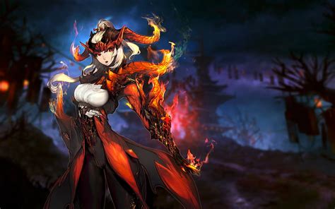 Hd Wallpaper Blade And Soul Anime Hd Video Games Wallpaper Flare