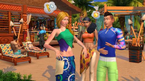 The Sims 4 Island Living First Screenshots Game Description Simsvip