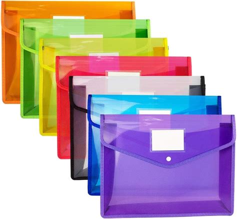 7pack File Holder B4 Plastic Expandable File Wallet Folder