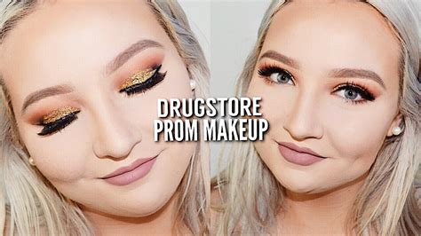 Full Coverage Drugstore Prom Makeup Tutorial Youtube