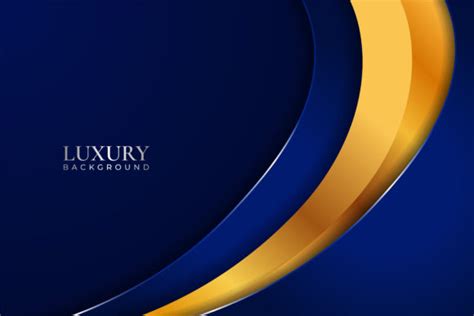 Luxury Background Dynamic Blue Golden Graphic By Rafanec · Creative Fabrica