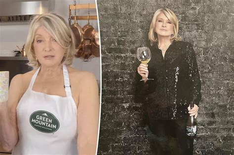 Martha Stewart 81 Goes Topless To Promote Coffee Brand