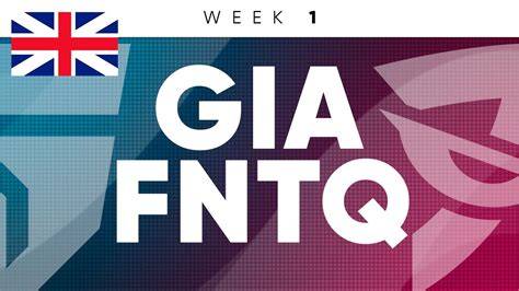 Superliga English Recast Week 1 Gia Vs Fntq With Yowcast Youtube