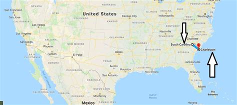 Where Is Charleston South Carolina Located Map What