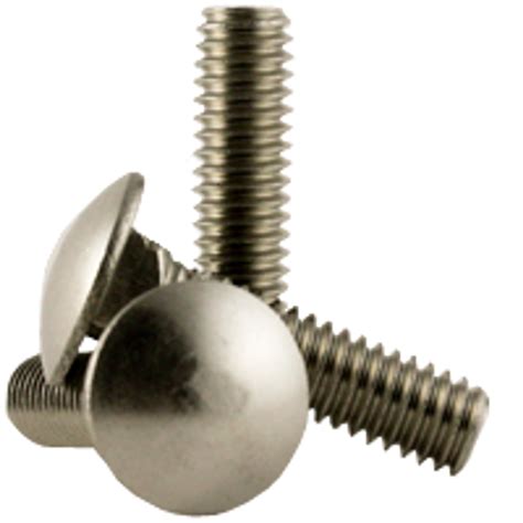 38 16 X 1 12 Stainless Steel Carriage Bolts Aft