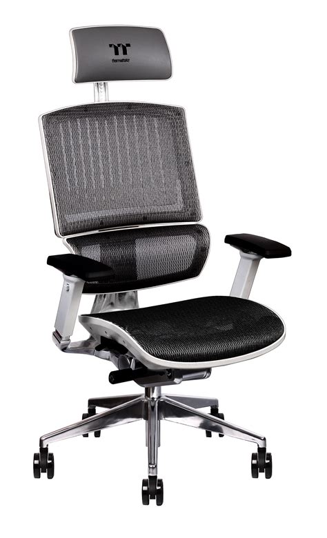 Thermaltakes Cyberchair E500 White Edition Ergonomic Chair Websetnet