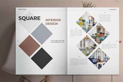 Interior Design Product Catalog Catalogue Layout Brochure Design