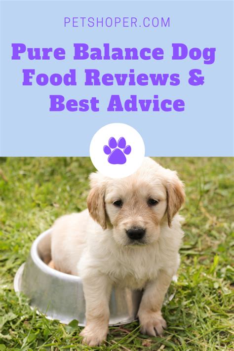 They have a color coding to see which one is which. Pure Balance Dog Food Reviews & Best Advice | PetShoper ...