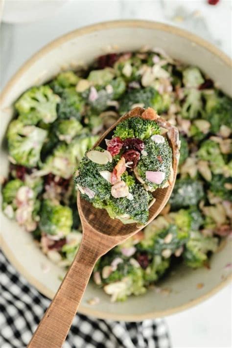 Bowl Of Broccoli Salad Best Broccoli Salad Recipe Broccoli