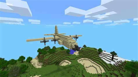 Minecraft Cargo Plane Minecraft Building Blueprints Minecraft