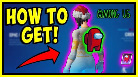 How To Get Among Us Back Bling In Fortnite Youtube