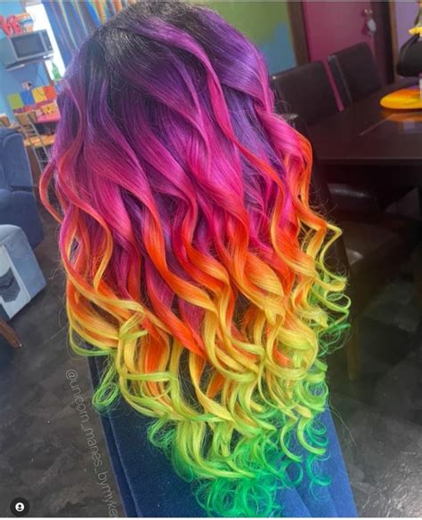 Rainbow Hair Color Artofit
