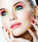 Images of Colorful Makeup