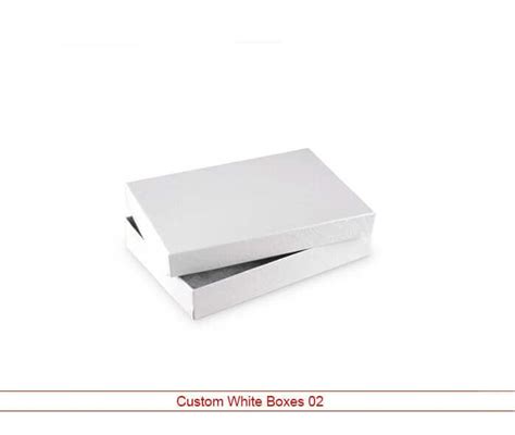 Custom White Boxes Buy Custom White Boxes