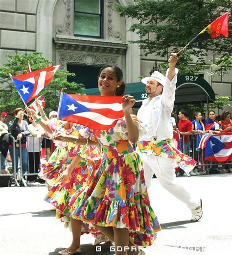 Showing Her Flag And Pride Puerto Rican Culture Puerto Rican Parade