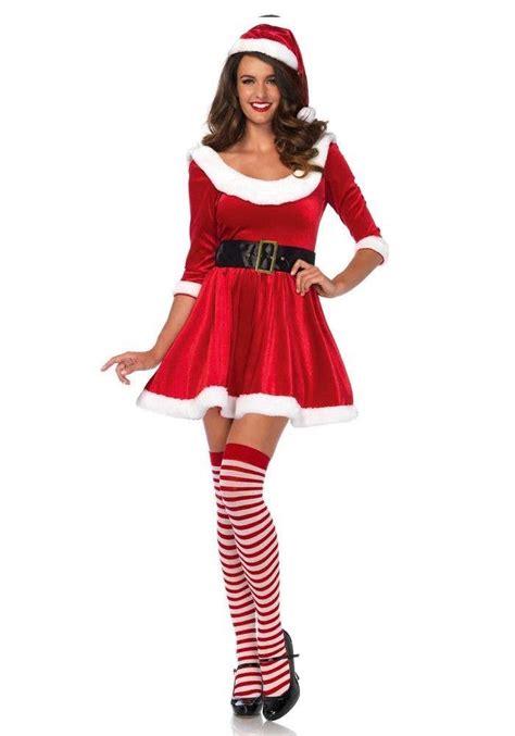 Sexy Women S Santa Sweetie Christmas Dress Womens Christmas Costumes