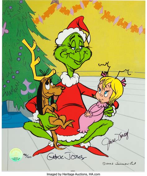 dr seuss how the grinch stole christmas grinch max and cindy lou lot 96417 heritage auctions