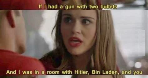 If I Had A Gun With Two Bullets And I Was In A Room With Hitler Bin