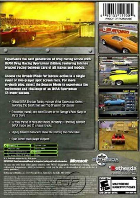 Ihra Drag Racing Sportsman Edition Xbox Rom Download
