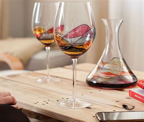 Antoni Barcelona Large Wine Glass Unique Hand Painted Ts For Women Men 764560710402 Ebay