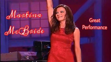 MARTINA MCBRIDE GREAT PERFORMANCE RIDE GRAND OLE OPRY LIVE YouTube