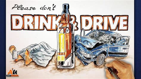 Drink driving drunk driving criminal lawyer malaysia roadblocks breath test breathalyser. HOW TO DRAW ROAD SAFETY | DON'T DRINK AND DRIVE POSTER ...