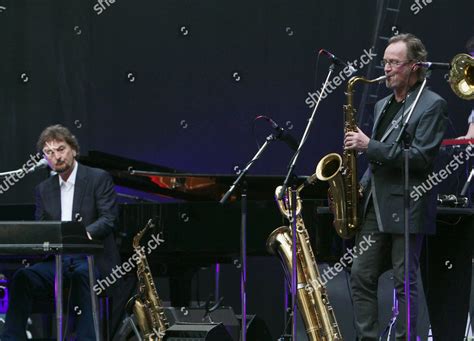 Members Rock Band Supertramp British Saxophonist Editorial Stock Photo