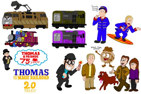 Thomas And Friends 75th Anniversary Tatmr 20th By Glasolia1990 On