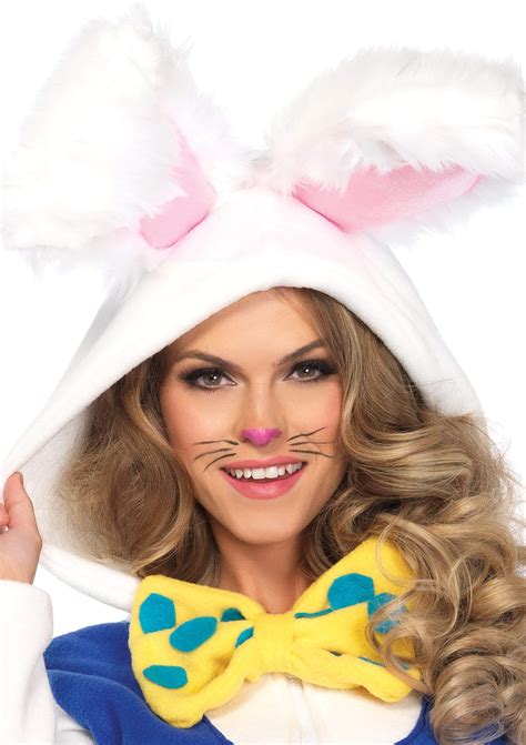 Cozy White Rabbit Costume Fun Halloween Costumes Leg Avenue