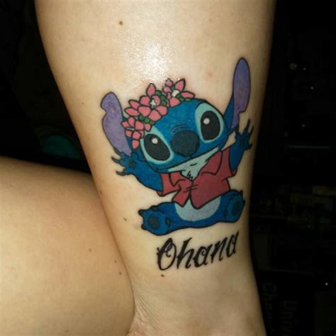Disneyink Stitch Tattoo Disney Stitch Tattoo Disney Sleeve Tattoos