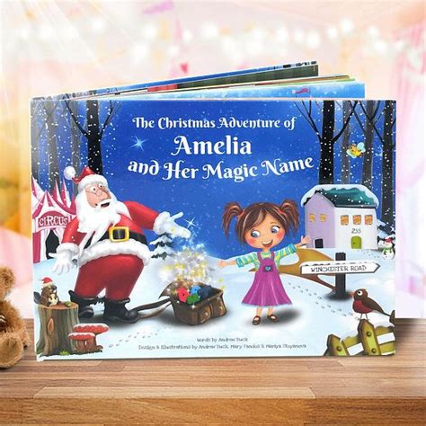 Personalized Childrens Christmas Story Book Handmade A Unique And