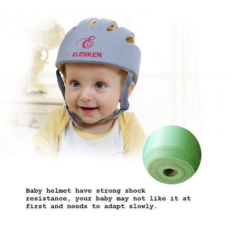 Baby Adjustable Safety Helmet Children Headguard Infant Protective