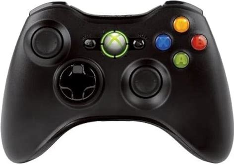 Official Xbox 360 Wireless Controller Black Xbox 360 Uk