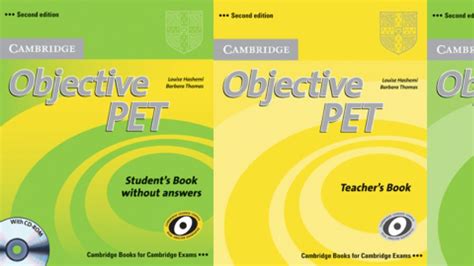 Objective PET Second Edition by Louise Hashemi & Barbara Thomas on
