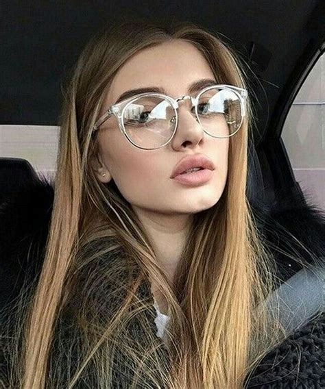 51 Clear Glasses Frame For Women S Fashion Ideas • Dressfitme Круглые солнечные очки