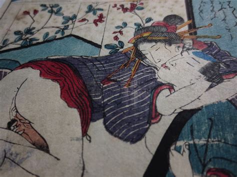 Japanese Shunga Ukiyoe Hiroshige Utagawa Shunga Art By Asi Flickr