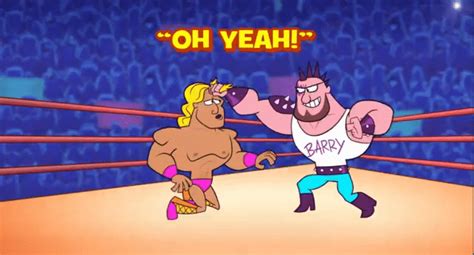 Drawing The Brawling When Wrestling Gets Animated Wrestlejoy