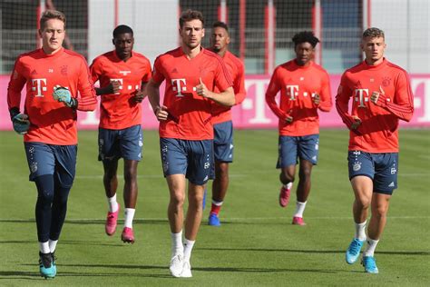 Flashscore.com offers bayern munich livescore, final and partial results, standings and match besides bayern munich scores you can follow 1000+ football competitions from 90+ countries. Goreztka and Alaba among the returning players for Bayern Munich training - Bavarian Football Works