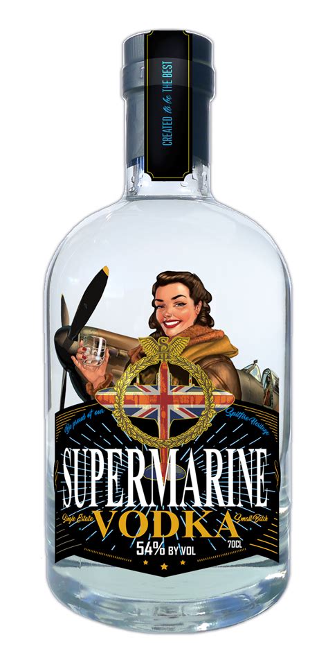 Supermarine Vodka Bottle Vodka Vodka Brands Gin