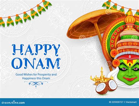 Ccelebration Background For Happy Onam Festival Of South India Kerala