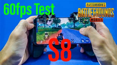 samsung galaxy s8 pubg mobile 60fps test youtube