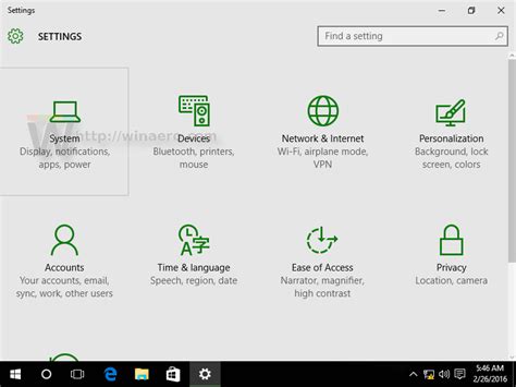 Windows 10 Build 14271 Got Taskbar Properties In Settings