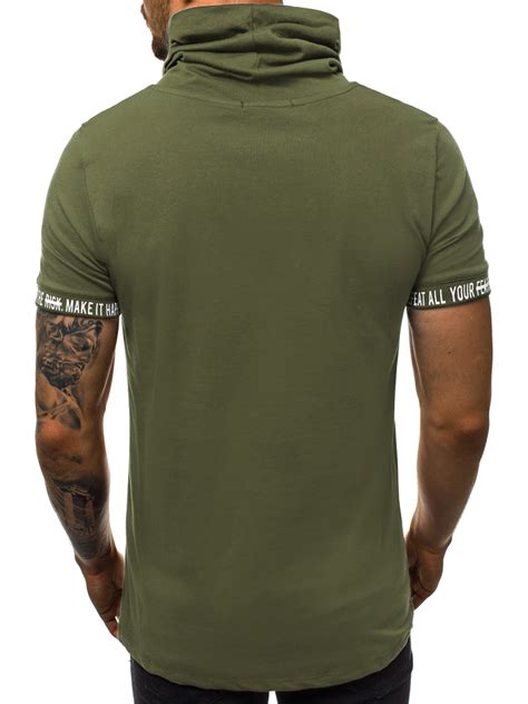 Check spelling or type a new query. T-Shirt Homme Kaki OZONEE MR/19109 | OZONEE