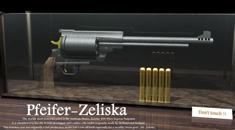 Pfeifer Zeliska 600 Nitro Express Revolve Weapons And Self Defense