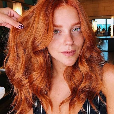 Red Copper Hair Color Ginger Hair Color Cool Hair Color Color Red Light Red Hair Color