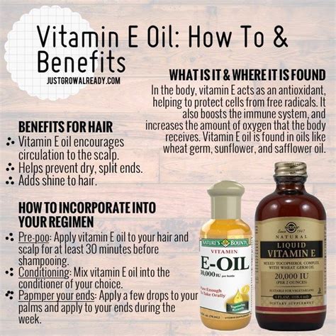 Vitamin e oil for face benefits. Vitamin E Oil: How To & Benefits | Hair vitamins, All ...