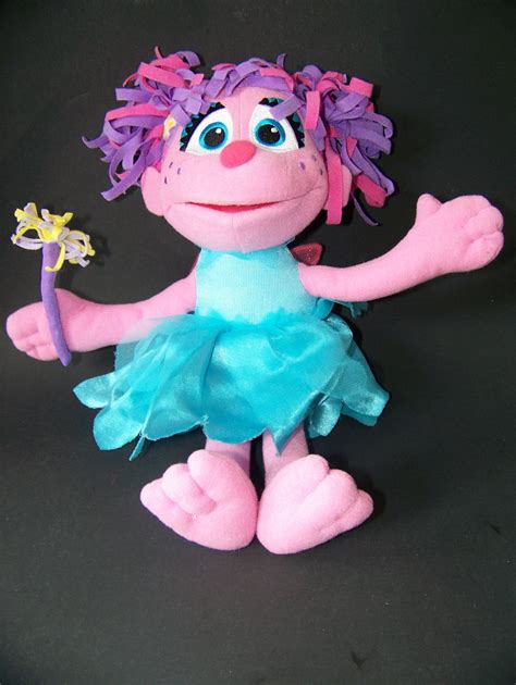 Abby Cadabby Sesame Street Plush Doll Fairy Talking Toy Elmo Fisher