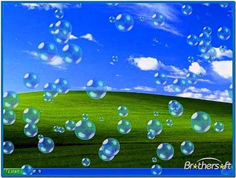 Moving bubbles screensaver - Download free