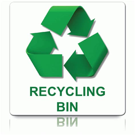 Free Printable Recycling Labels For Bins Printable Templates By Nora